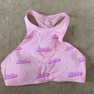babe halter bikini top